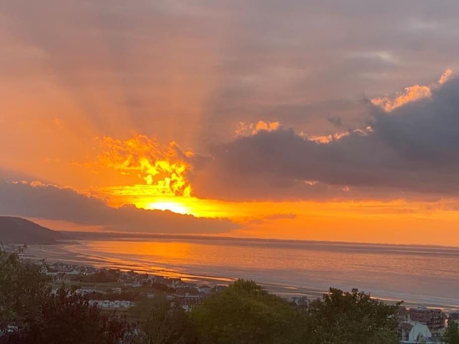 Superbe Vue Mer Panoramique F3 Blonville-sur-Mer Esterno foto